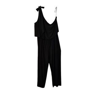 Emma & Michele One Shoulder Jumpsuit sz L